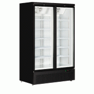 Congélateur vertical vitré Atom Maxi F2DB (1006 / 702L) Noir TEFCOLD