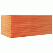 Helloshop26 - Jardinière bac lit surélevé plantes fleurs terrasse jardin cire 110 x 60 x 46 cm bois de pin massif marron 02_0038441 - 3000217673179 Helloshop26 - Jardinière bac lit surélevé plantes fleurs terrasse jardin cire 110 x 60 x 46 cm bois de pin massif marron 02_0038441 - 3000217673179