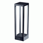 Home Pole - Poteau de jardin LED à fixer au sol - Veilleuse chaude 3000K 230V 15W 1590lm Zafferano - Gris foncé - gris 8056300198536