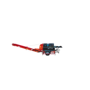 Machine à tronçonner polyvalente permettant de couper et fendre simultanément le bois de chauffage - Japa® 365+ ROAD Machine à tronçonner polyvalente permettant de couper et fendre simultanément le bois de chauffage - Japa® 365+ ROAD