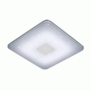 Plafonnier LED effet étoilé, dimmable - télécommande - Trio - Samurai - blanc 4017807298826
