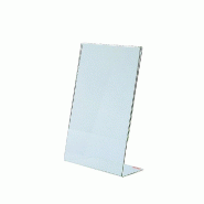Porte document incliné A5 14,8x21cm - Transparent - Plastique