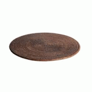 Set de table Saya - Rotin naturel rond 38 cm - Marron antique - Table Passion 3106238480014 Set de table Saya - Rotin naturel rond 38 cm - Marron antique - Table Passion 3106238480014