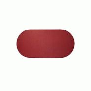 Stil Casa, set de 12 chemins de table unicolores, polyuréthane laminé cousu, 78xh. 38 cm, finition saffiano rouge. - RUN7838-SA-R Stil Casa, set de 12 chemins de table unicolores, polyuréthane laminé cousu, 78xh. 38 cm, finition saffiano rouge. - RUN7838-SA-R