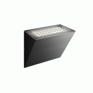 Applique Murale Led Comet Power Switch 40 X 90 Mm, Noir Mat, 10/20 W, Dimmable Par Triac, 2700 K - 4000 K, Ip65 - Beneito & Faure - marron 84365902063