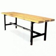 Banc sans dossier – 2000 mm L 2000 mm