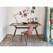 Bureau droit professionnel Brioso - individuel - 17 coloris de piètement - 140x90 cm - Plateau en placage de bois - Garanti 3 ans Bureau droit professionnel Brioso - individuel - 17 coloris de piètement - 140x90 cm - Plateau en placage de bois - Garanti 3 ans