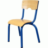 Chaise empilable 4 pieds - LNR Mobilier - Référence M-20 T0B Chaise empilable 4 pieds - LNR Mobilier - Référence M-20 T0B