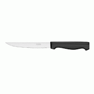 Couteau à steak micro-dentelé inox, manche PP 24 cm Pradel Essentiel - par 24