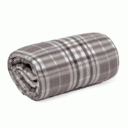 Couverture Grise, 120X150 Cm, Polyester Rpet Chaud (200 G/M²) - 8414271032899