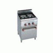 Cuisinière gaz 2 feux sur four gaz g6f2h6 +fg1