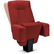 Fauteuil de cinéma inclinable équipé d'un mécanisme retour automatique par vérin à gaz - Foliot / Kleslo