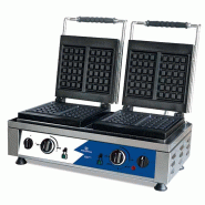Gaufrier Double Type "Bruxelles" Plaques Fixes - Mastro - 0651637944795 Gaufrier Double Type "Bruxelles" Plaques Fixes - Mastro - 0651637944795