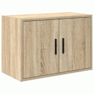Helloshop26 - Armoire murale de garage rangement outils 60 x 30 x 41 cm pratique et durable en bois d'ingénierie chêne sonoma 02_0051439 - Bois mass