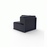 Module d'angle droit THE FACTORY - bleu