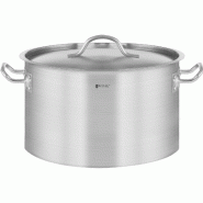 Royal Catering - Royal Catering Casserole Induction Fond Rapporté Sandwich Triple (13 L, Ø 30 cm, Avec Couvercle, Inox Aluminium, Poignées Cool - a