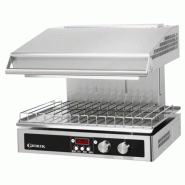 Salamandre plafond mobile, commandes électroniques, 3 foyers, surface de cuisson 560 x 358 mm, compatible GN 1/1 Salamandre plafond mobile, commandes électroniques, 3 foyers, surface de cuisson 560 x 358 mm, compatible GN 1/1