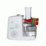 Slow juicer 80t/min EXTRACTEUR pour jus de fruit et de l?Gumes avec r?Pe offerte