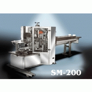 Sm-200 - Machine emballeuse de thon et autres poissons - Herfraga - production jusqu'à 200 boîtes/minute Sm-200 - Machine emballeuse de thon et autres poissons - Herfraga - production jusqu'à 200 boîtes/minute