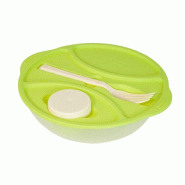 SP BERNER - Récipient pour salades et déjeuners vert - vert plastique SB238