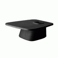 Table basse design in & out NOMA - noir