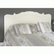 Tête de lit blanc cassé Apolline 173 cm -  Rectangle Bois Amadeus 173x4 cm - blanc Bois massif 3520070716283