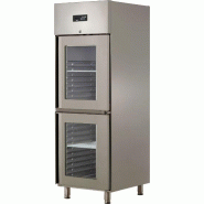 Armoire réfrigérée emboutie gn 2/1 - positive - 2 demi-portes vitrées (OZ700P-2PV) AFI collin-lucy