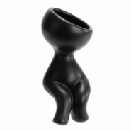 Cache pot bonhomme Eliot noir - Autre Céramique Amadeus 11x8 cm - noir céramique 3520071846682 Cache pot bonhomme Eliot noir - Autre Céramique Amadeus 11x8 cm - noir céramique 3520071846682