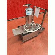 Cuno cloche boîtier filtre 8zpc2 inox 316 12 litres 5 bar - référence : c13355 Cuno cloche boîtier filtre 8zpc2 inox 316 12 litres 5 bar - référence : c13355