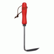 Désherbeur à mains FELCO - alliage d'acier haute qualité - poignée ergonomique en chêne - 33 cm - 0.200 kg