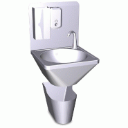 FRICOSMOS COMERCIAL ALFER - Lavabo mural intégral électronique. Modèle 061410 - inox LMFRI014