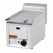 Grill à gaz simple en pierre de lave 6,5 Kw | Qdm - GL30GLS