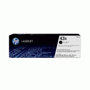 HP 43X toner LaserJet noir grande capacité authentique_0