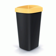 Keden - Compacta Q Poubelle de Recyclage 45L avec Couvercle Ouvert de couleur Jaune - jaune plastique ZA5458