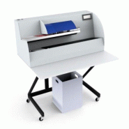 Ouvre-lettres acceptant tous types d'enveloppes jusqu'à 8/10 mm d'épaisseur grâce à son procédé d'ouverture par fraisage - MULTO 3078 Ouvre-lettres acceptant tous types d'enveloppes jusqu'à 8/10 mm d'épaisseur grâce à son procédé d'ouverture par fraisage - MULTO 3078