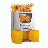 Presse-agrume semi-automatique 25 fruits/min - Chargeur de 4 kg - Bacs plastiques_0