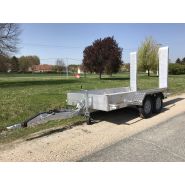 Remorque Porte-Engin aluminium PE3535 / PE3530 - 3500 kg
