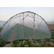 Serre tunnel  à travée unique - Montage et démontage rapides - conçue pour la Production horticole - Tunneleasy