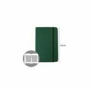 SMARTD Carnet 14x9cm Semi Cuir Vert Emeraude 116Fls (agenda) - 5608011028287