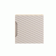 STELLAMEUBLES Meuble haut Qubik 35x35 cm 1 porte Ocean Beige - 3667335115686