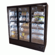 Vitrine froid négatif 3 portes vitrées libre service Seda ALTA002