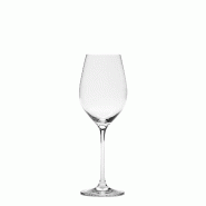 Zafferano Eventi Lot De 6 Verres Pour Vins Blancs Et Rosés 36 Cl En Verre Sonore Supérieur Transparent - Design Élégant Et Résistant Pour Dégust