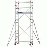Échafaudage roulant aluminium AL 135 version standard - Hauteur de travail : 4,80 m - DUARIB - 613113 Échafaudage roulant aluminium AL 135 version standard - Hauteur de travail : 4,80 m - DUARIB - 613113