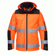 Blouson 3-en-1 Pro Hi-Vis - Orange/Noir / L_0