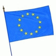 Drapeau de l'europe - union européenne - drapue