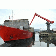 Grues portuaires - capacité de levage allant jusqu?À 40 tonnes