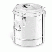 Helloshop26 - Conteneur isotherme 12 litres acier inoxydable 14_0001125 - 3000179068983 Helloshop26 - Conteneur isotherme 12 litres acier inoxydable 14_0001125 - 3000179068983
