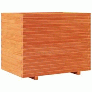 Helloshop26 - Jardinière bac lit surélevé plantes fleurs terrasse jardin cire 90 x 60 x 72 cm bois de pin massif marron 02_0038525 - 3000217718023 Helloshop26 - Jardinière bac lit surélevé plantes fleurs terrasse jardin cire 90 x 60 x 72 cm bois de pin massif marron 02_0038525 - 3000217718023