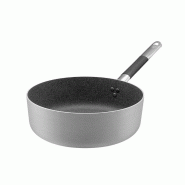 Pentole Agnelli Shark Skin Casserole basse ø 24, induction, 1 manche, professionnelle - 8007441725099