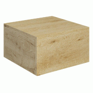 Podium pour mannequins Vertigo chêne clair 45x45x25cm
